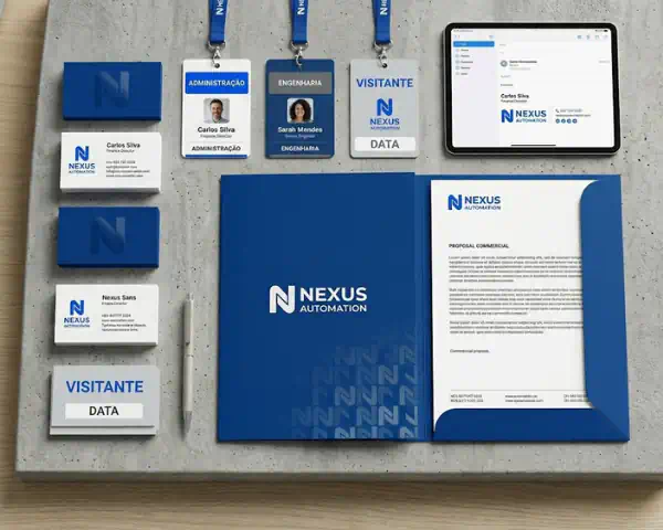 Criação de Logos e Materiais Editoriais