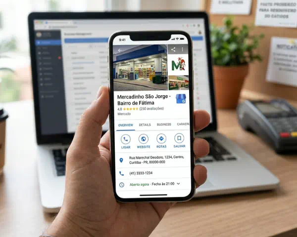 Otimização SEO e Google Meu Negócio