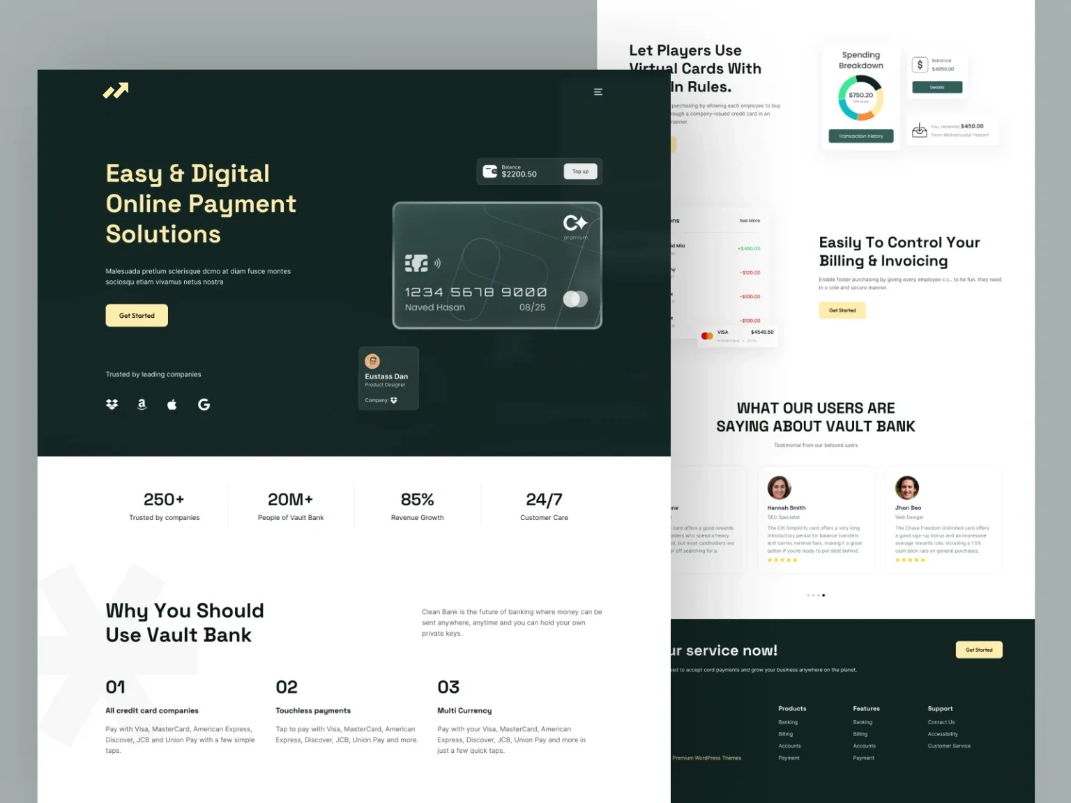 Site para Fintechs