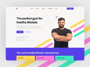Site para Fitness